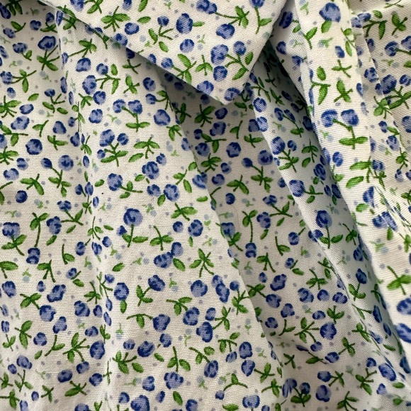 Vintage Sophie Dess Floral Smocked Dress SZ 6M - Picture 4 of 5